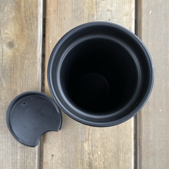 Starbucks Matte Black “&” Double Walled Travel Mug - Picture 9 of 11
